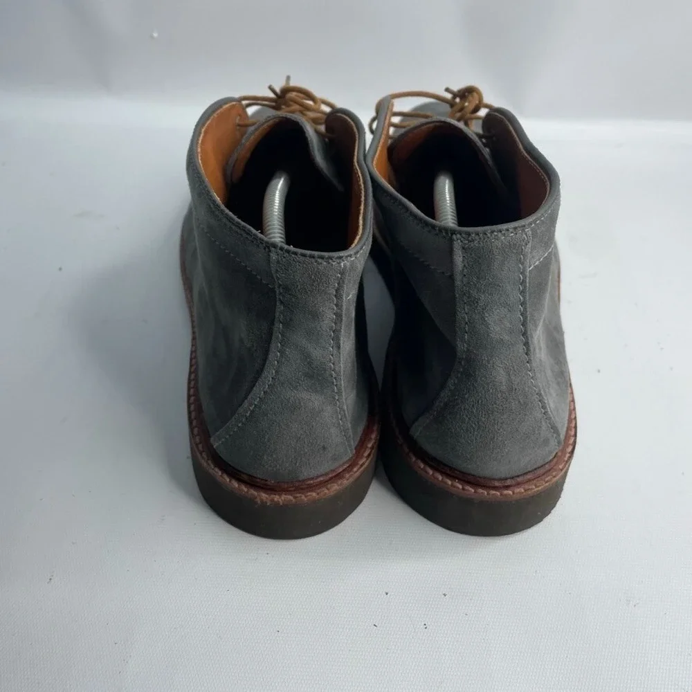 Men's‎ Alden New England 1592L Chukka Boot (Lead Gray Suede) 12 C/3